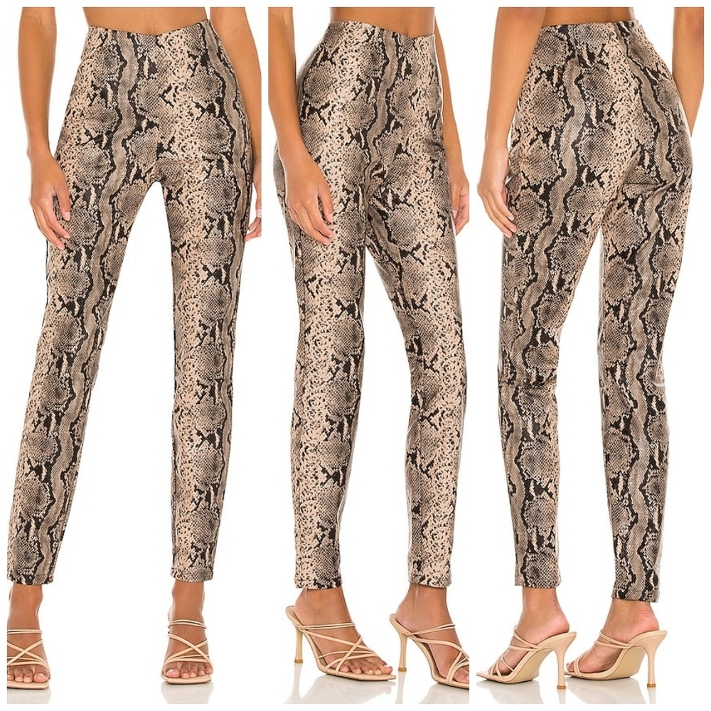 Superdown Donna snake print pants XXS